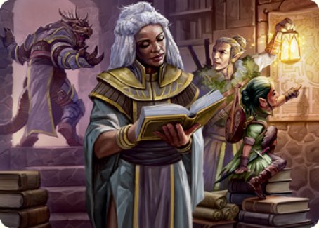 You Find the Villains' Lair Art Card [Dungeons & Dragons: Adventures in the Forgotten Realms Art Series] MTG Single Magic: The Gathering | Red Claw Gaming