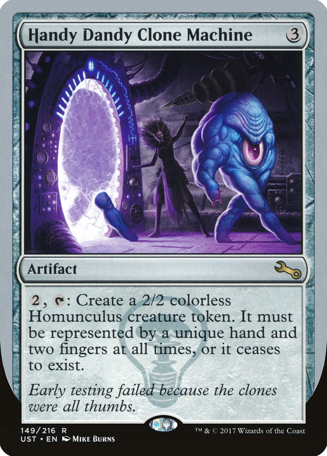 Handy Dandy Clone Machine [Unstable] MTG Single Magic: The Gathering | Red Claw Gaming