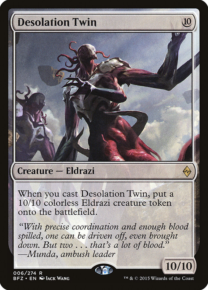Desolation Twin [Battle for Zendikar] MTG Single Magic: The Gathering | Red Claw Gaming