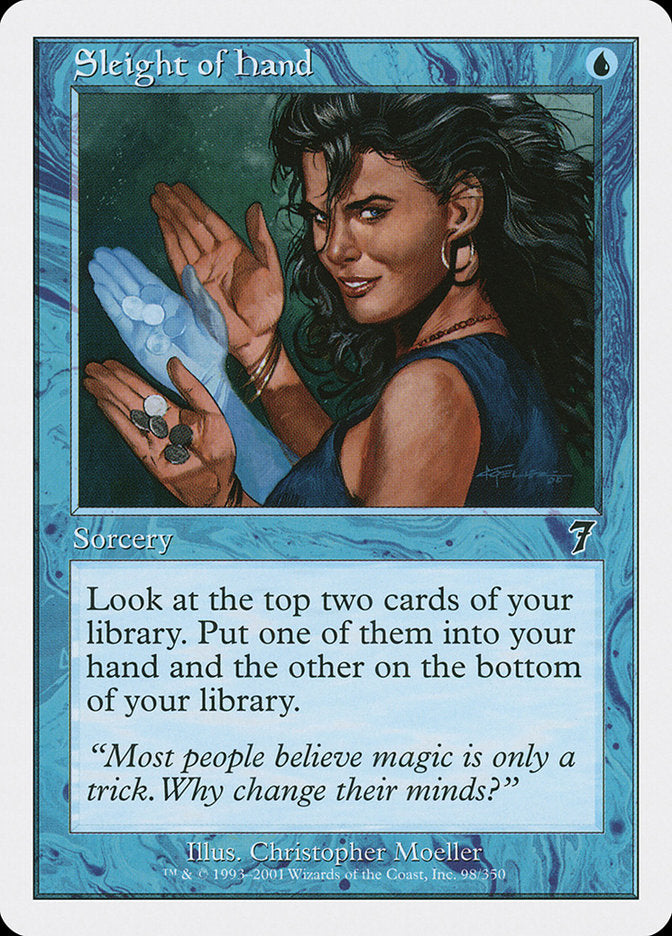 Sleight of Hand [Seventh Edition] MTG Single Magic: The Gathering | Red Claw Gaming