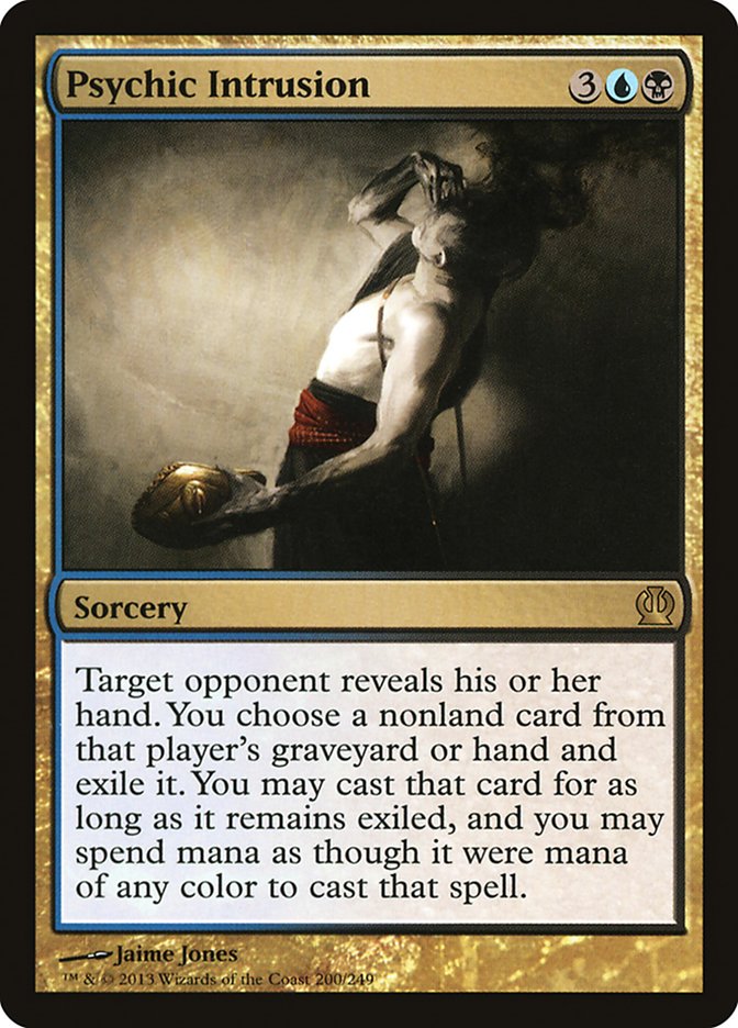 Psychic Intrusion [Theros] MTG Single Magic: The Gathering | Red Claw Gaming