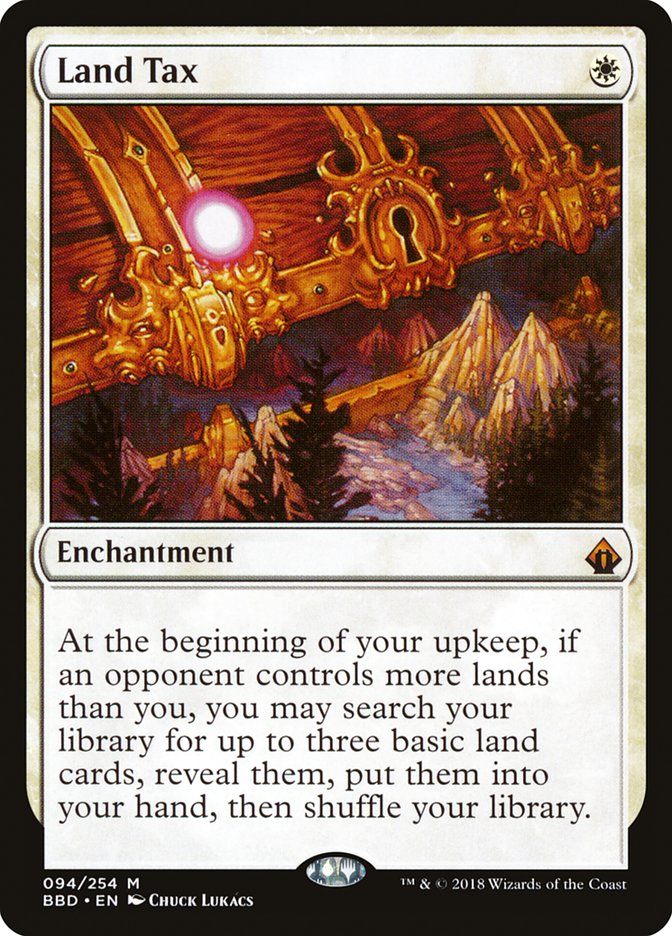 Land Tax [Battlebond] MTG Single Magic: The Gathering | Red Claw Gaming
