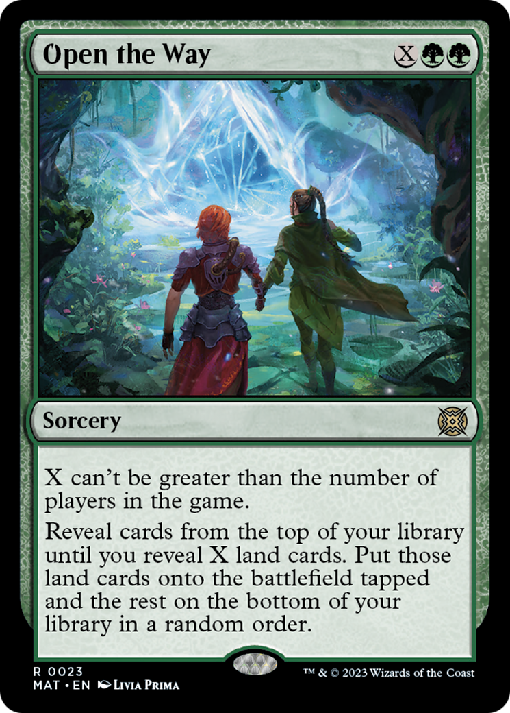 Open the Way [March of the Machine: The Aftermath] MTG Single Magic: The Gathering | Red Claw Gaming