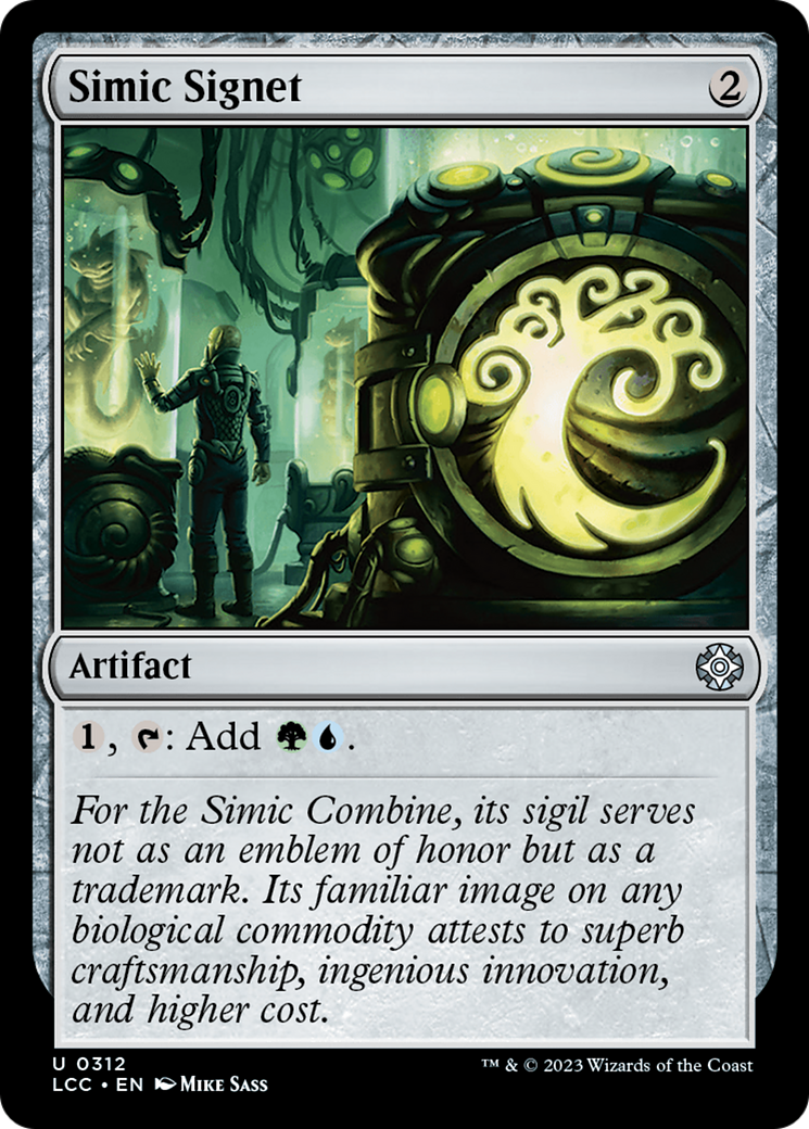 Simic Signet [The Lost Caverns of Ixalan Commander] MTG Single Magic: The Gathering | Red Claw Gaming