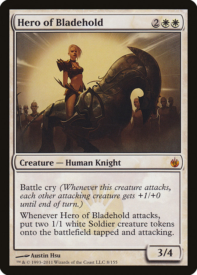 Hero of Bladehold [Mirrodin Besieged] MTG Single Magic: The Gathering | Red Claw Gaming
