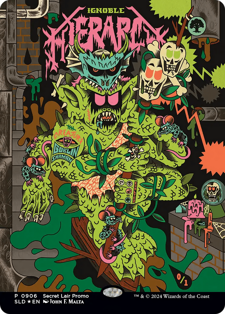 Ignoble Hierarch (Rainbow Foil) [Secret Lair Drop Series] MTG Single Magic: The Gathering | Red Claw Gaming