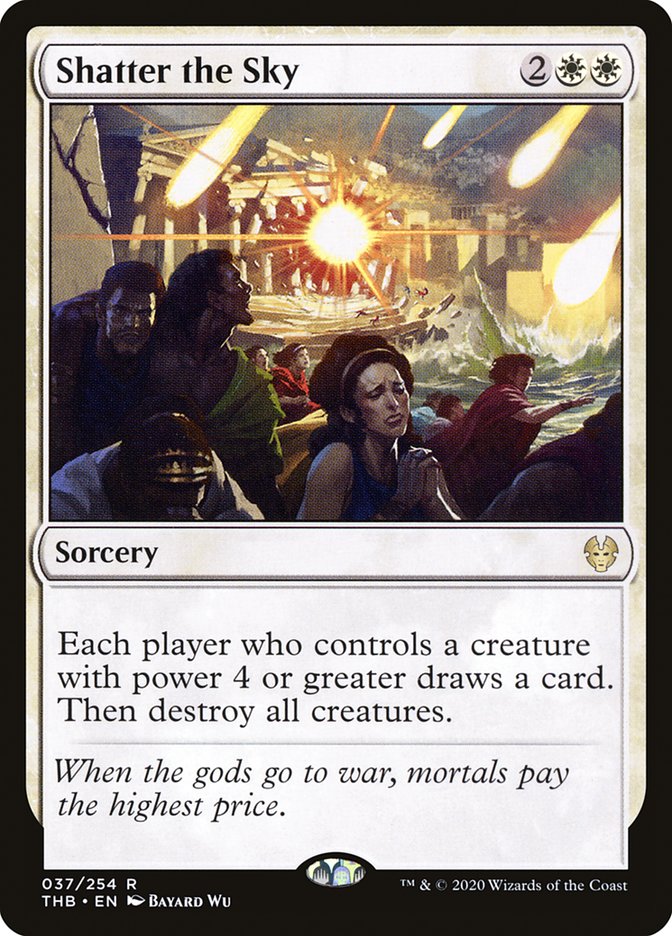 Shatter the Sky [Theros Beyond Death] MTG Single Magic: The Gathering | Red Claw Gaming
