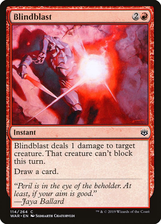 Blindblast [War of the Spark] MTG Single Magic: The Gathering | Red Claw Gaming