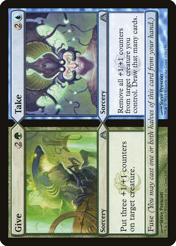 Give // Take [Dragon's Maze] MTG Single Magic: The Gathering | Red Claw Gaming