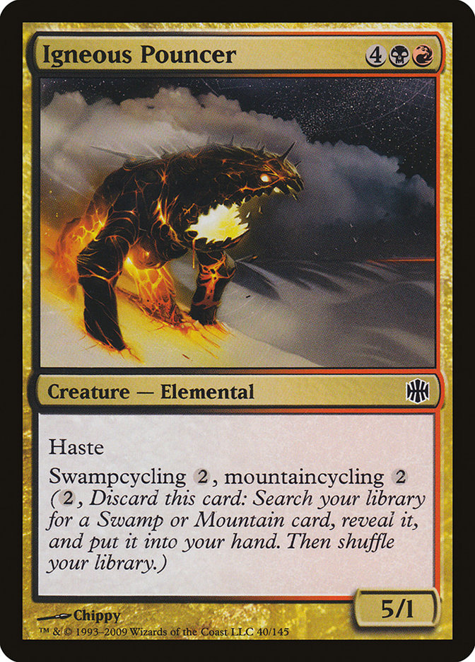 Igneous Pouncer [Alara Reborn] MTG Single Magic: The Gathering | Red Claw Gaming