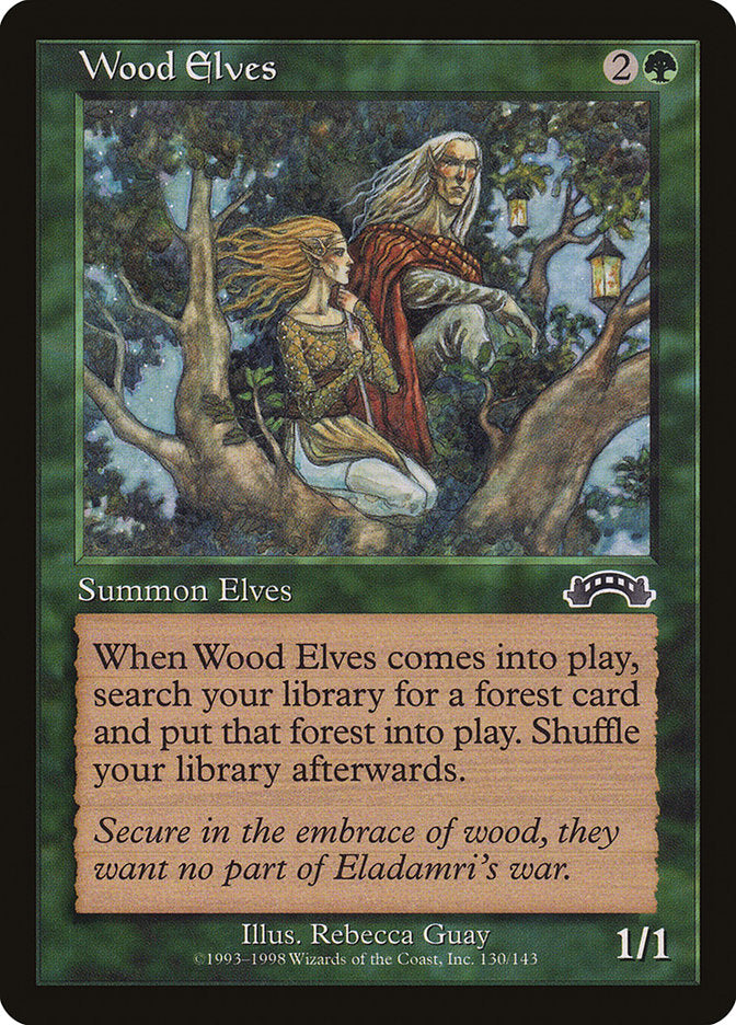 Wood Elves [Exodus] MTG Single Magic: The Gathering | Red Claw Gaming