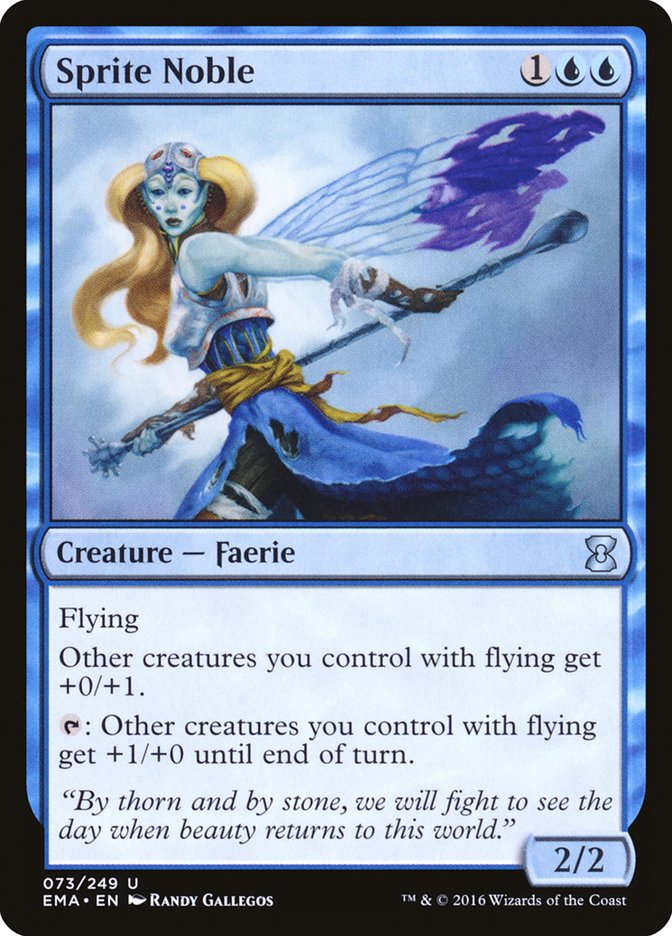 Sprite Noble [Eternal Masters] MTG Single Magic: The Gathering | Red Claw Gaming