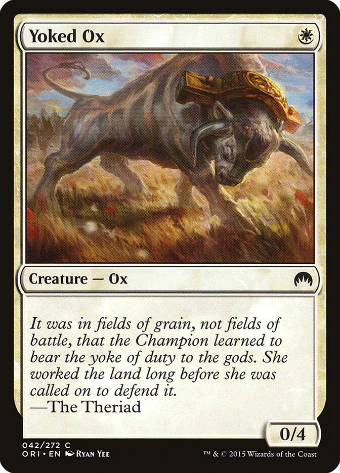 Yoked Ox [Magic Origins] MTG Single Magic: The Gathering | Red Claw Gaming