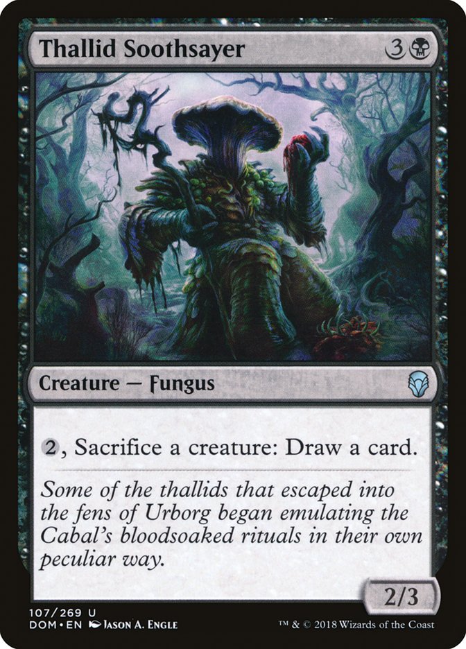 Thallid Soothsayer [Dominaria] MTG Single Magic: The Gathering | Red Claw Gaming
