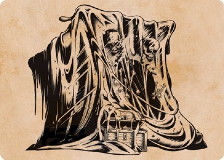 Gelatinous Cube (Showcase) Art Card [Dungeons & Dragons: Adventures in the Forgotten Realms Art Series] MTG Single Magic: The Gathering | Red Claw Gaming