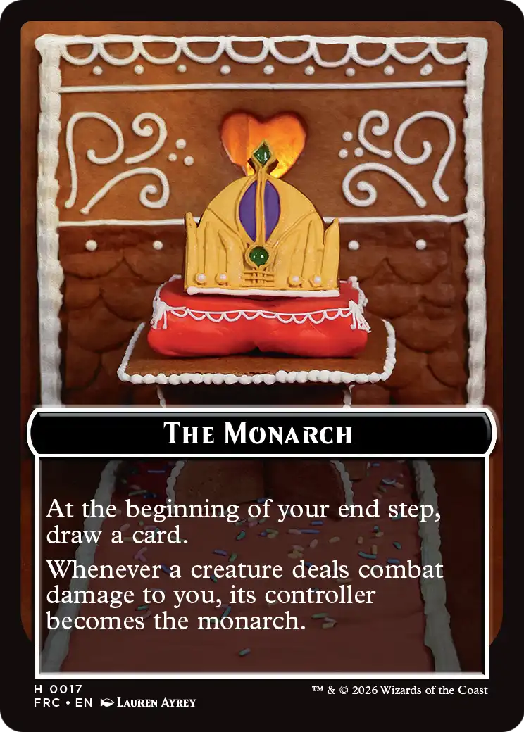 Citizen // The Monarch Double-Sided Token [Reality Fracture Commander Tokens] | Red Claw Gaming