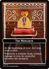 Citizen // The Monarch Double-Sided Token [Reality Fracture Commander Tokens] | Red Claw Gaming