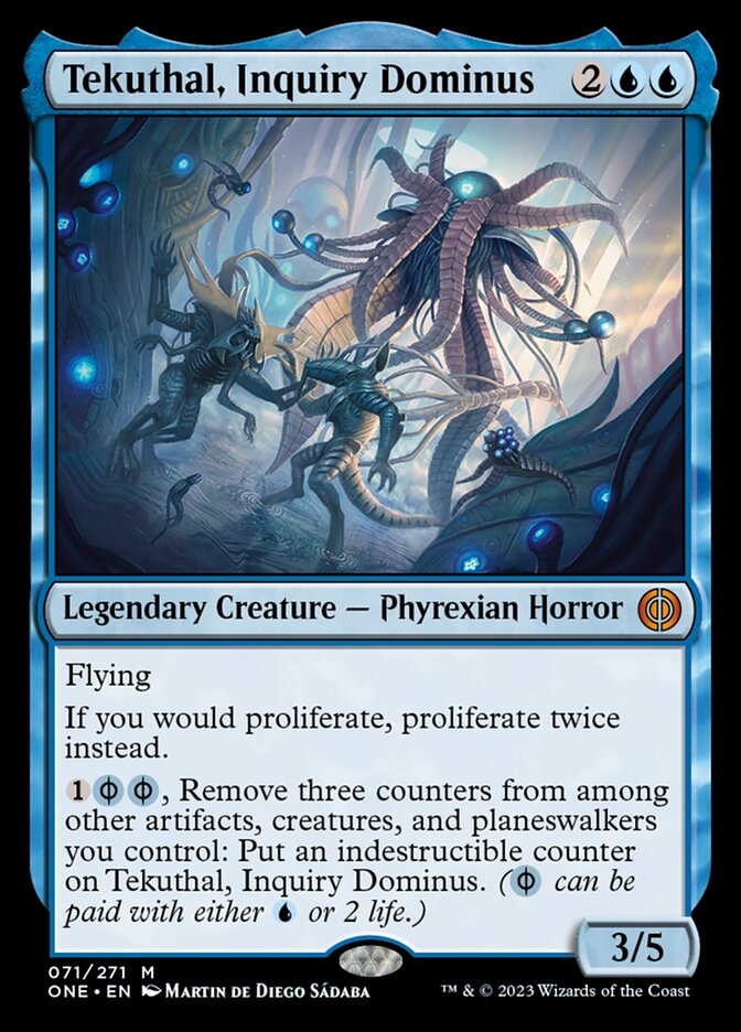 Tekuthal, Inquiry Dominus [Phyrexia: All Will Be One] MTG Single Magic: The Gathering | Red Claw Gaming