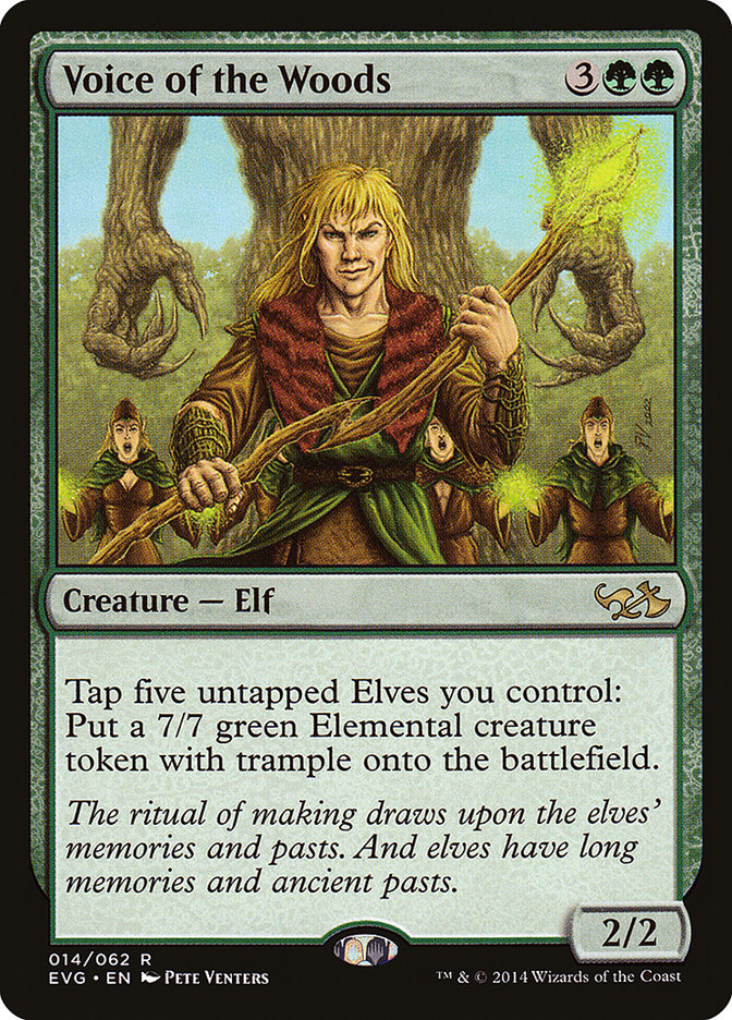 Voice of the Woods (Elves vs. Goblins) [Duel Decks Anthology] MTG Single Magic: The Gathering | Red Claw Gaming