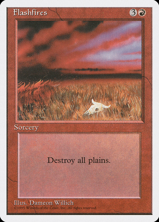 Flashfires [Fourth Edition] MTG Single Magic: The Gathering | Red Claw Gaming
