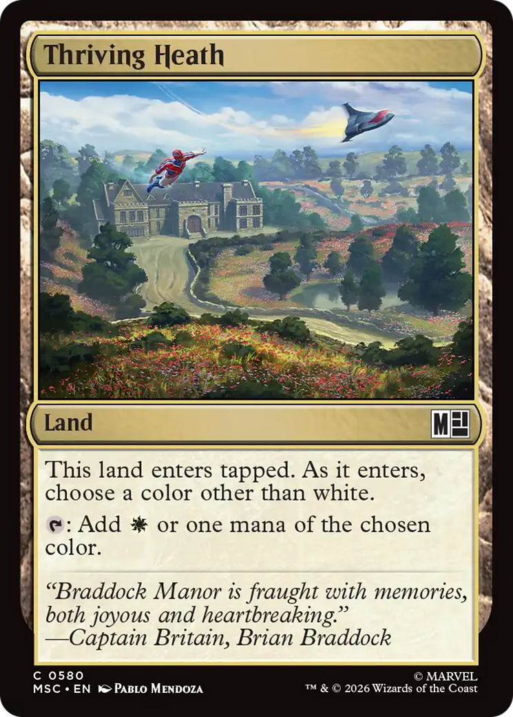 Thriving Heath [Marvel Super Heroes Commander] MTG Single Magic: The Gathering | Red Claw Gaming