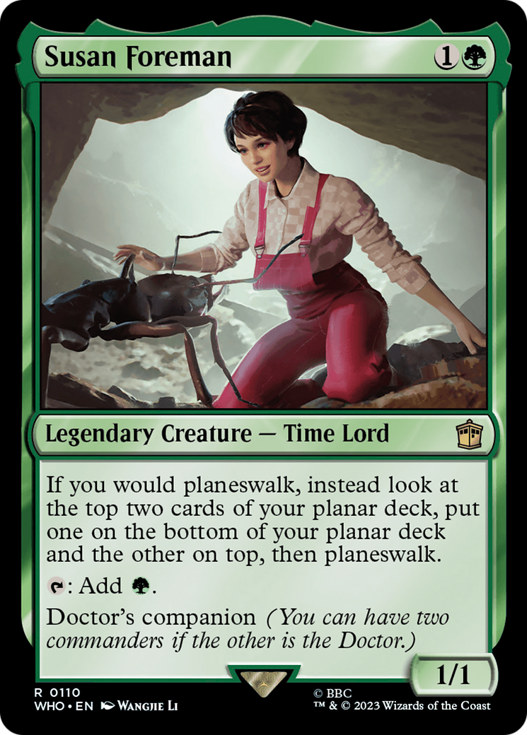 Susan Foreman [Doctor Who] MTG Single Magic: The Gathering | Red Claw Gaming