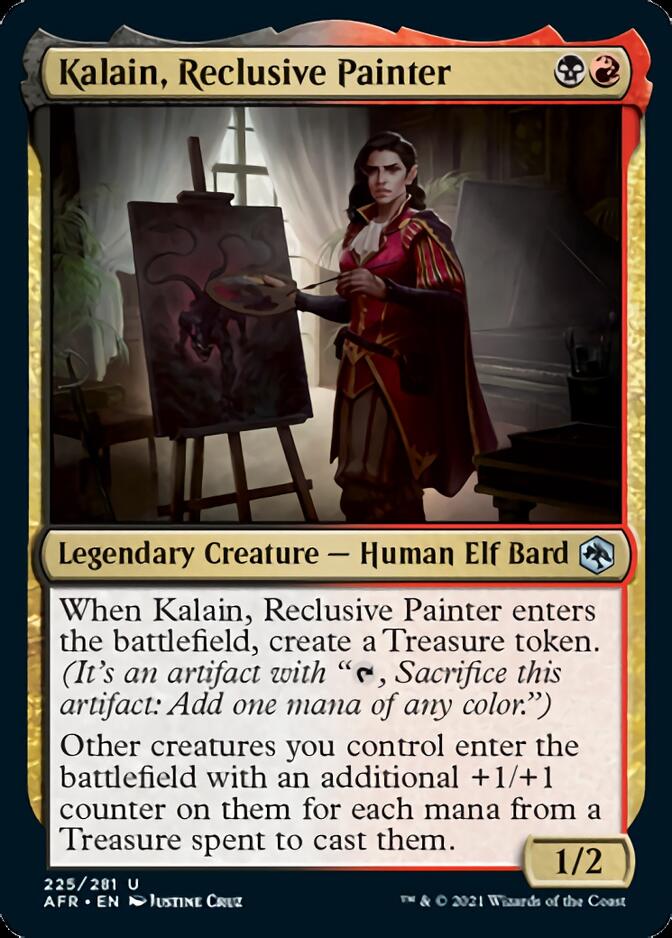 Kalain, Reclusive Painter [Dungeons & Dragons: Adventures in the Forgotten Realms] MTG Single Magic: The Gathering | Red Claw Gaming