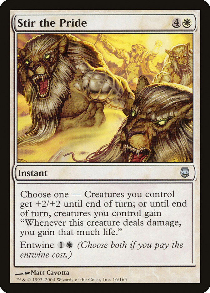 Stir the Pride [Darksteel] MTG Single Magic: The Gathering | Red Claw Gaming