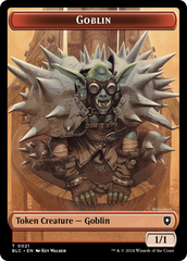 Illusion // Goblin Double-Sided Token [Bloomburrow Commander Tokens] MTG Single Magic: The Gathering | Red Claw Gaming