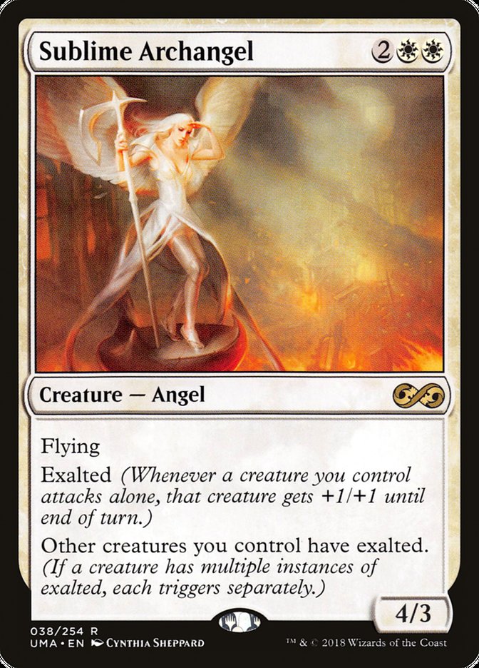 Sublime Archangel [Ultimate Masters] MTG Single Magic: The Gathering | Red Claw Gaming