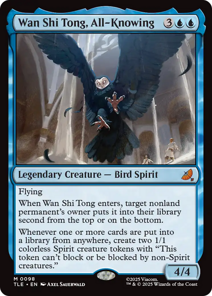 Wan Shi Tong, All-Knowing [Avatar: The Last Airbender: Eternal-Legal] MTG Single Magic: The Gathering | Red Claw Gaming