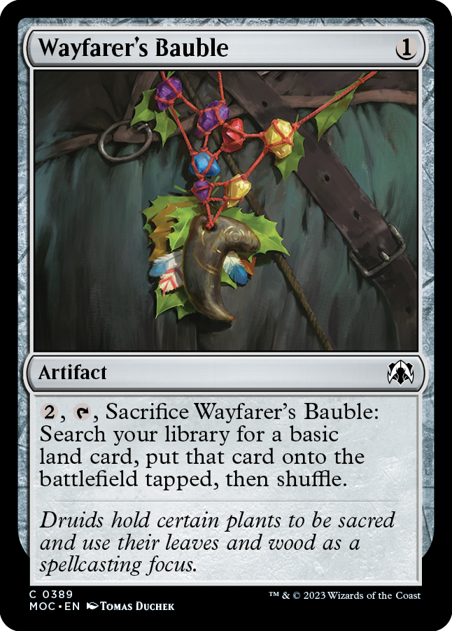 Wayfarer's Bauble [March of the Machine Commander] MTG Single Magic: The Gathering | Red Claw Gaming