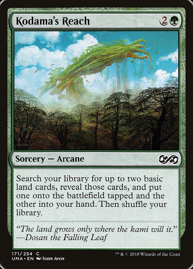 Kodama's Reach [Ultimate Masters] MTG Single Magic: The Gathering | Red Claw Gaming