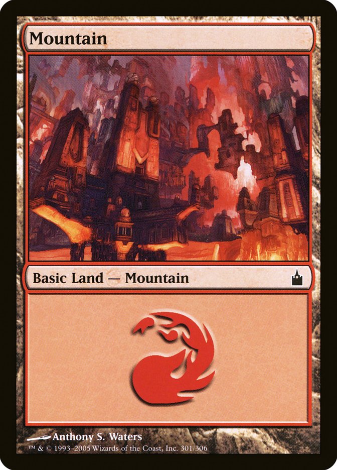 Mountain (301) [Ravnica: City of Guilds] MTG Single Magic: The Gathering | Red Claw Gaming