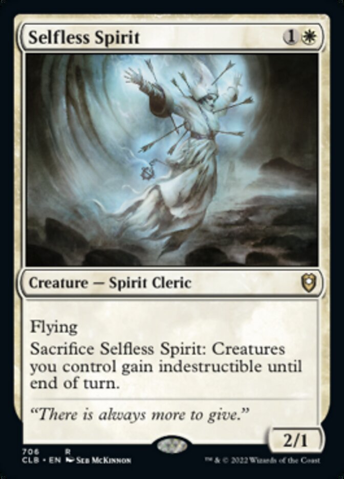 Selfless Spirit [Commander Legends: Battle for Baldur's Gate] MTG Single Magic: The Gathering | Red Claw Gaming