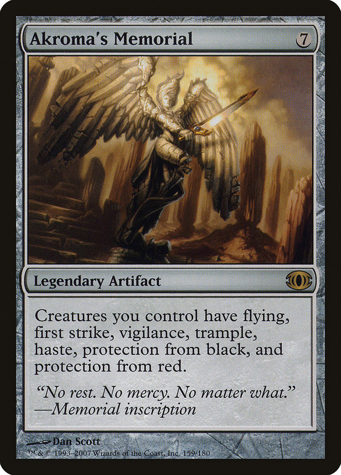 Akroma's Memorial [Future Sight] MTG Single Magic: The Gathering | Red Claw Gaming