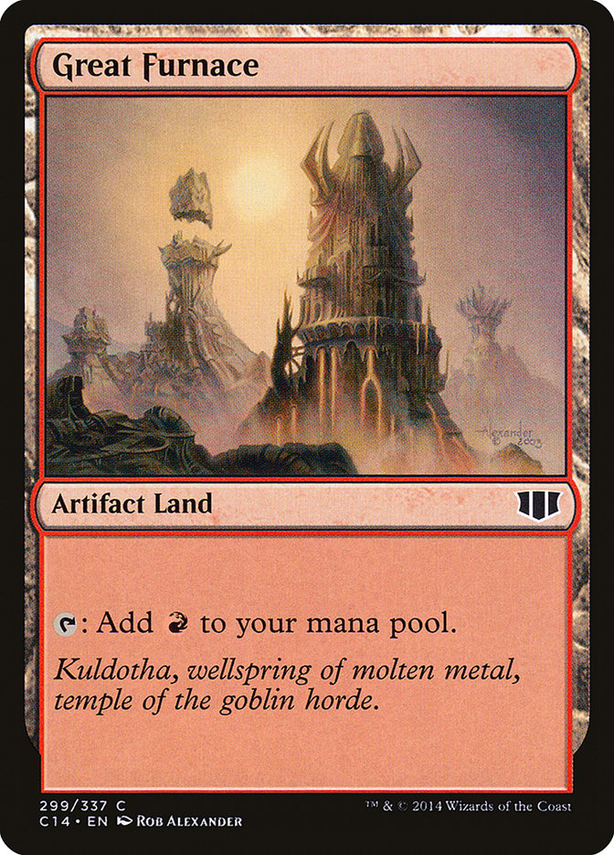 Great Furnace [Commander 2014] MTG Single Magic: The Gathering | Red Claw Gaming