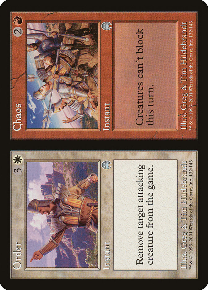 Order // Chaos [Apocalypse] MTG Single Magic: The Gathering | Red Claw Gaming