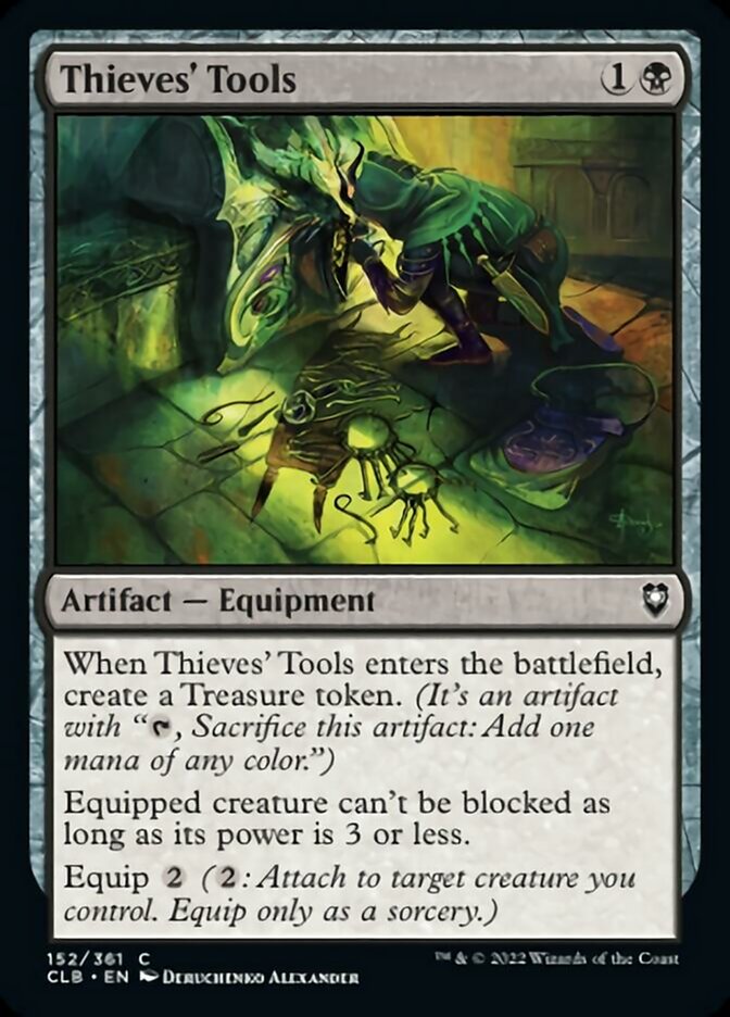 Thieves' Tools [Commander Legends: Battle for Baldur's Gate] MTG Single Magic: The Gathering | Red Claw Gaming