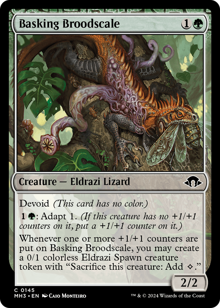 Basking Broodscale [Modern Horizons 3] MTG Single Magic: The Gathering | Red Claw Gaming