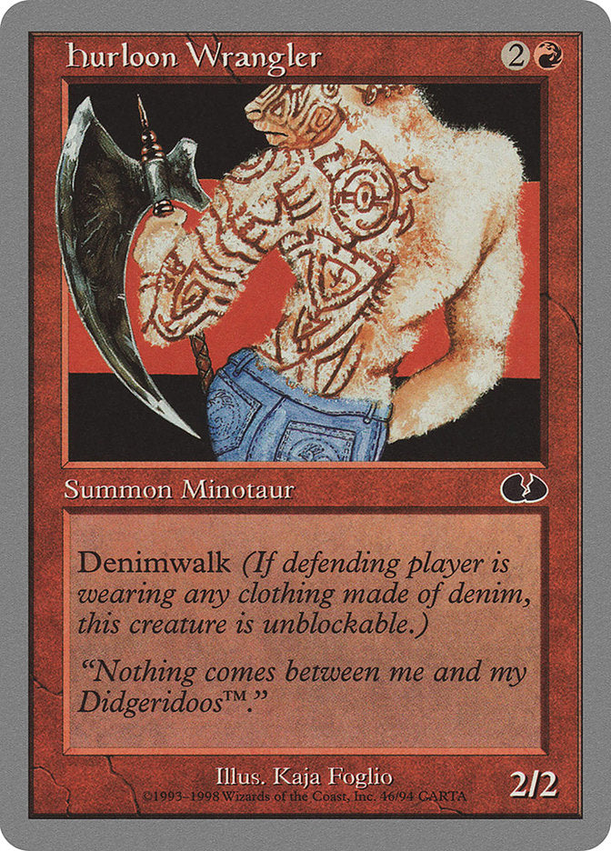 Hurloon Wrangler [Unglued] MTG Single Magic: The Gathering | Red Claw Gaming