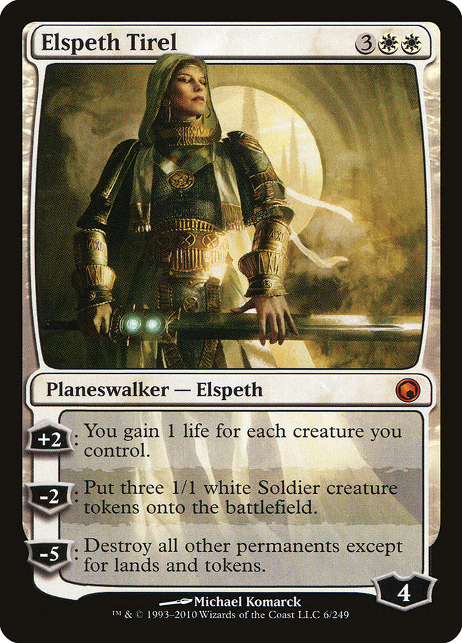 Elspeth Tirel [Scars of Mirrodin] MTG Single Magic: The Gathering | Red Claw Gaming