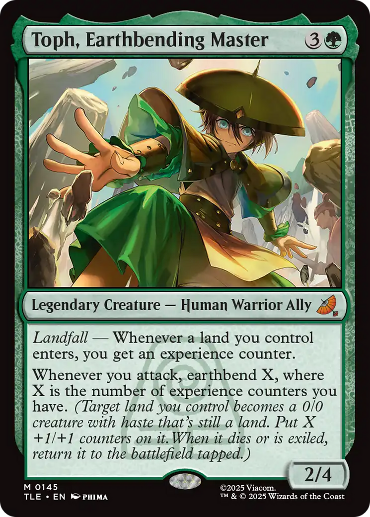 Toph, Earthbending Master [Avatar: The Last Airbender: Eternal-Legal] MTG Single Magic: The Gathering | Red Claw Gaming
