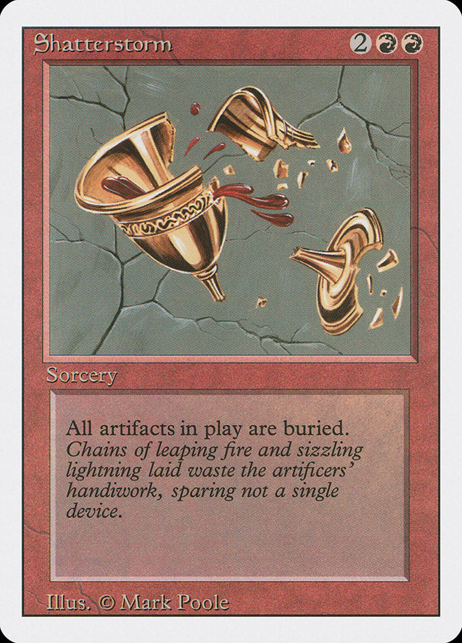 Shatterstorm [Revised Edition] MTG Single Magic: The Gathering | Red Claw Gaming