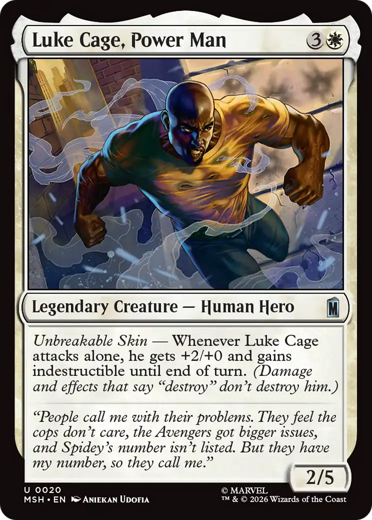 Luke Cage, Power Man [Marvel Super Heroes] | Red Claw Gaming