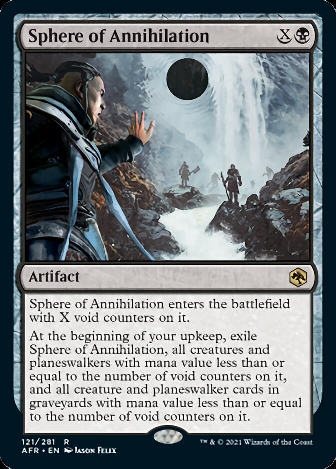 Sphere of Annihilation [Dungeons & Dragons: Adventures in the Forgotten Realms] MTG Single Magic: The Gathering | Red Claw Gaming