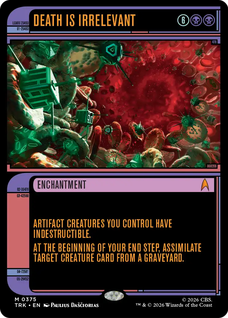 Death Is Irrelevant (Showcase) [Star Trek] MTG Single Magic: The Gathering | Red Claw Gaming