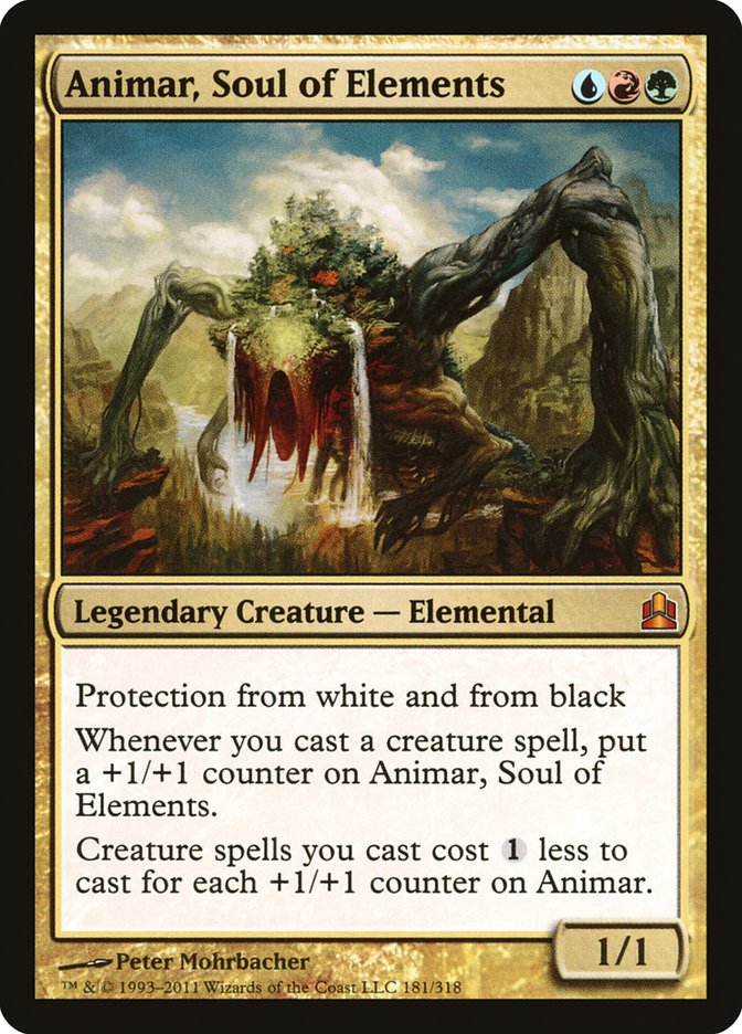 Animar, Soul of Elements [Commander 2011] MTG Single Magic: The Gathering | Red Claw Gaming