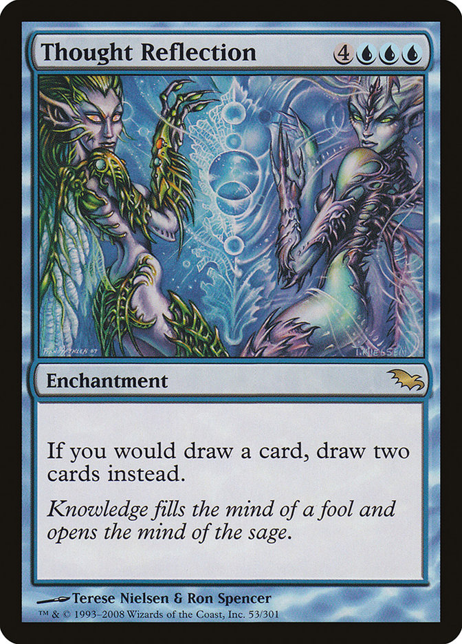 Thought Reflection [Shadowmoor] MTG Single Magic: The Gathering | Red Claw Gaming