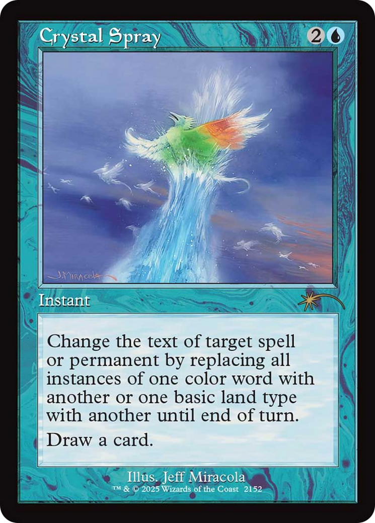 Crystal Spray (Retro Frame) [Secret Lair Drop Series] MTG Single Magic: The Gathering | Red Claw Gaming